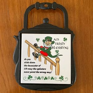 VTG Irish Blessing Tile Trivet